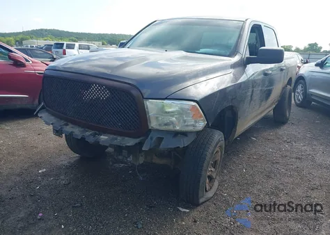 2018 Ram 1500 Tradesman 4X4 5'7 Box from USA, damaged, VIN 1C6RR7KMXJS273126